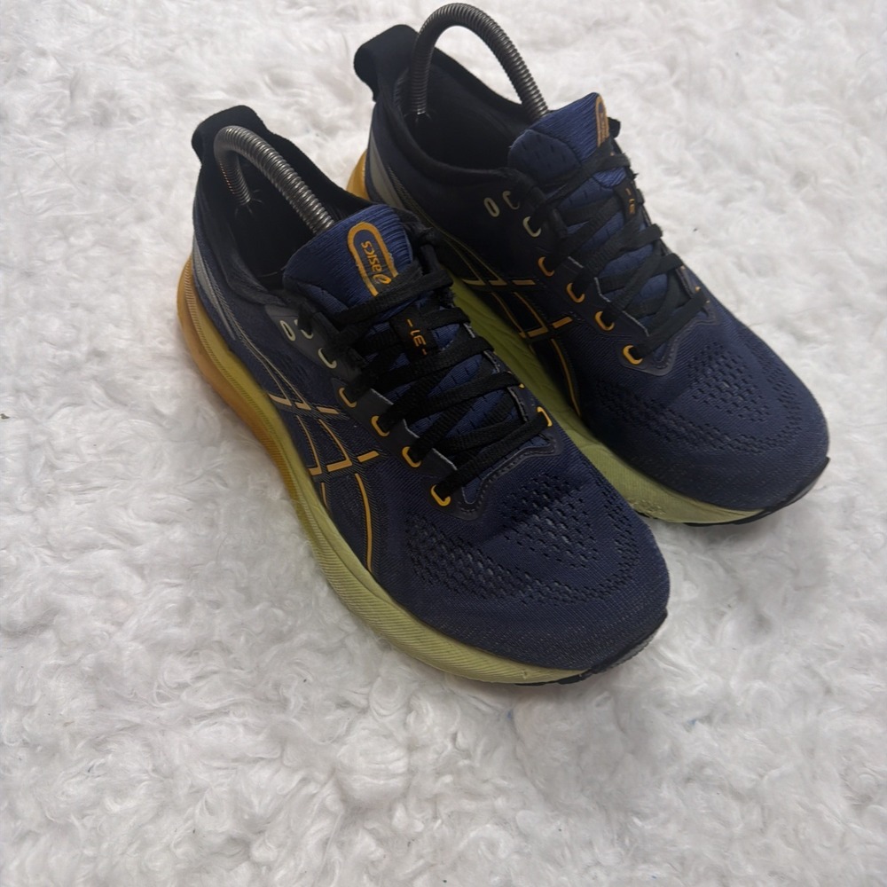 ASICS Gel Kayano 31 Shoes Navy Blue Running Active  Men's Size 8 US‎ 1011B867